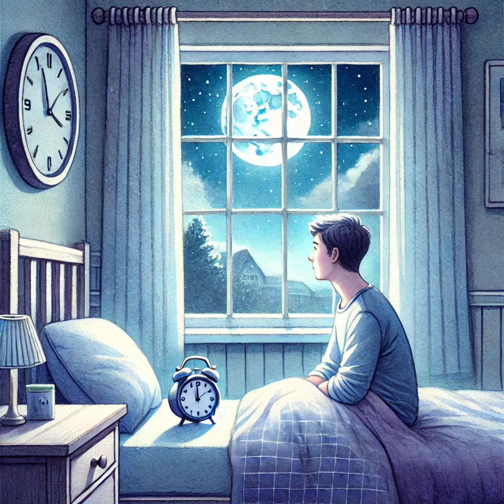 بی‌خوابی نصف شب