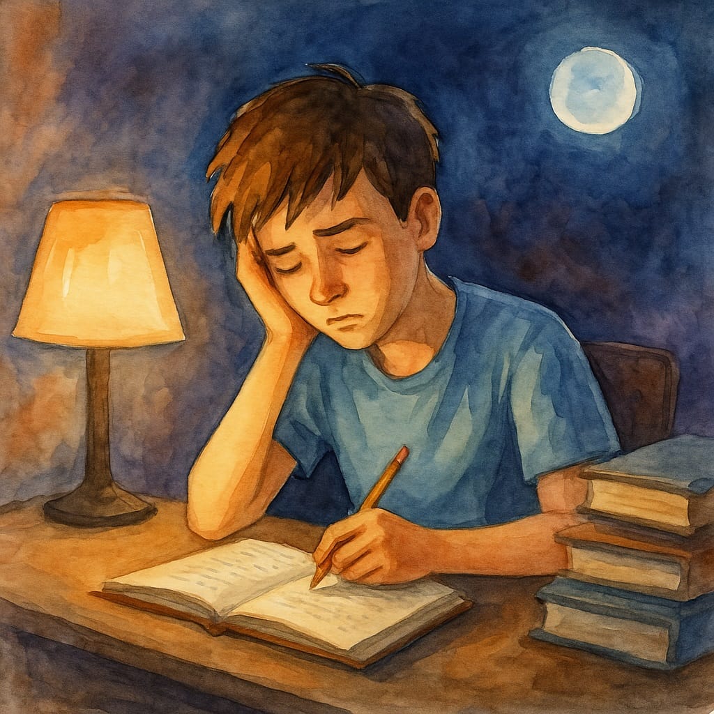 درمان بی خوابی در نوجوانان در فصل امتحانات