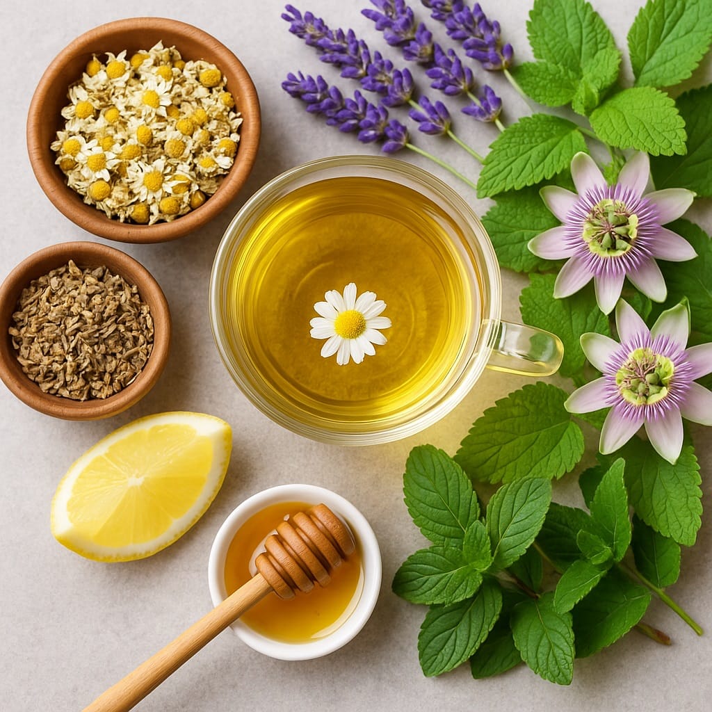 دمنوش و بی‌خوابی