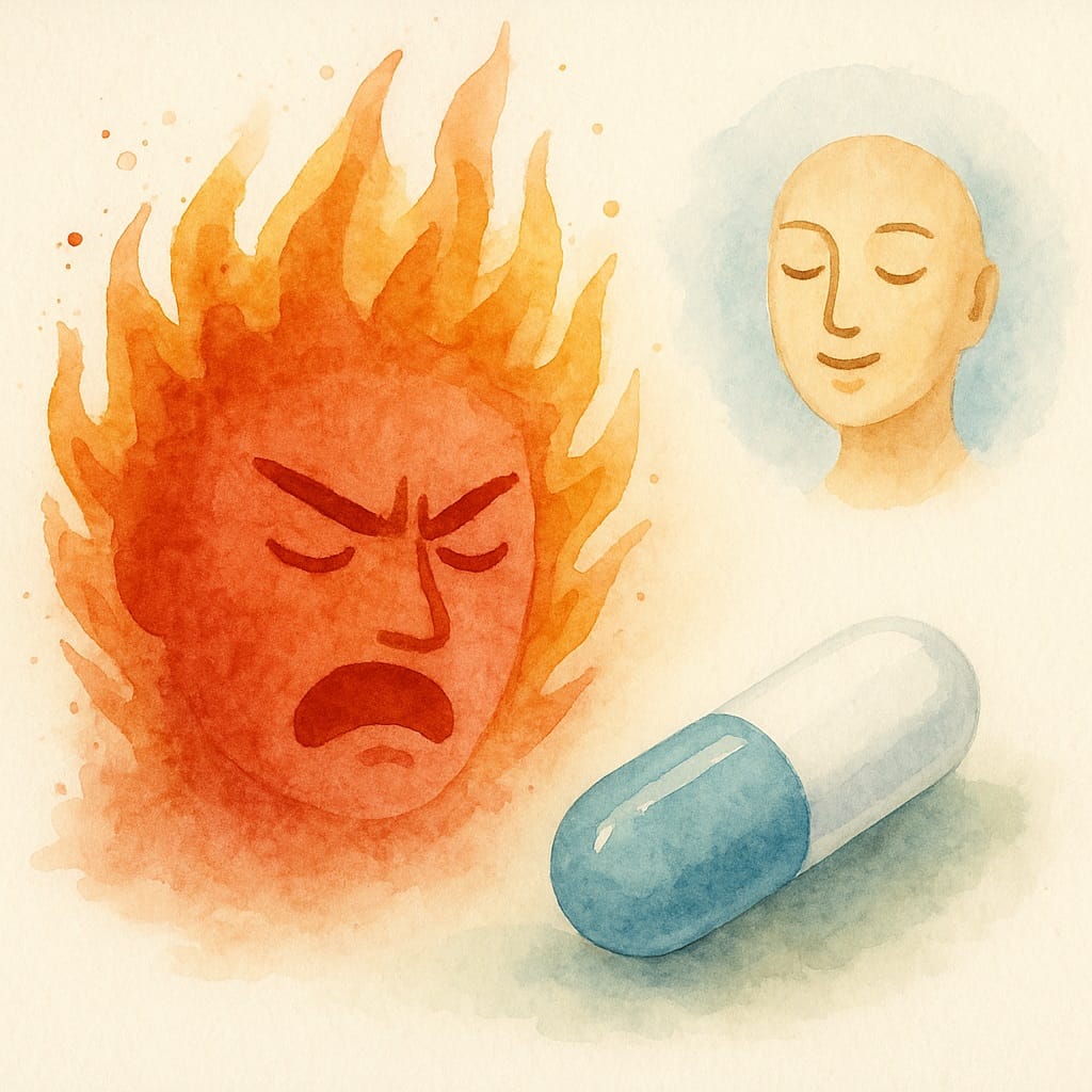 قرص آرامبخش برای عصبانیت