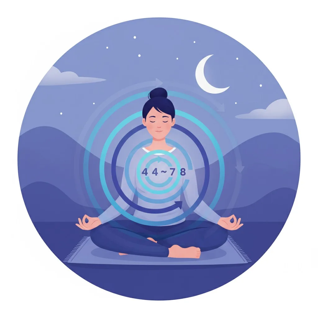 ابزار رایگان تنفس 4 7 8 قبل از خواب