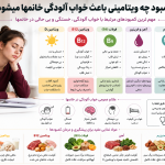 کمبود ویتامین بی خوابی